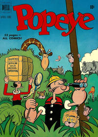 Cover Thumbnail for Popeye (Dell, 1948 series) #16