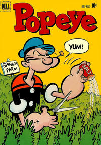 Cover Thumbnail for Popeye (Dell, 1948 series) #19