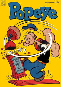 Cover Thumbnail for Popeye (Dell, 1948 series) #21