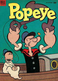 Cover Thumbnail for Popeye (Dell, 1948 series) #29