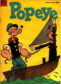 Cover Thumbnail for Popeye (Dell, 1948 series) #30
