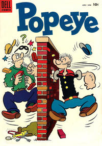 Cover Thumbnail for Popeye (Dell, 1948 series) #32
