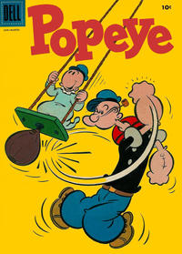 Cover Thumbnail for Popeye (Dell, 1948 series) #35