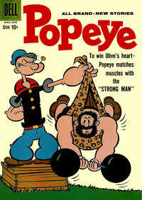 Cover Thumbnail for Popeye (Dell, 1948 series) #48