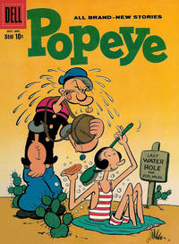 Cover Thumbnail for Popeye (Dell, 1948 series) #50