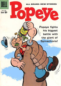 Cover Thumbnail for Popeye (Dell, 1948 series) #51
