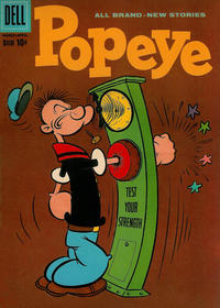 Cover Thumbnail for Popeye (Dell, 1948 series) #52