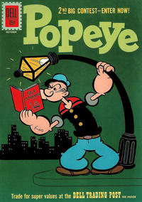 Cover Thumbnail for Popeye (Dell, 1948 series) #61