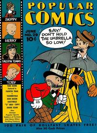 Cover Thumbnail for Popular Comics (Dell, 1936 series) #29