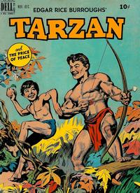 Cover Thumbnail for Edgar Rice Burroughs' Tarzan (Dell, 1948 series) #12