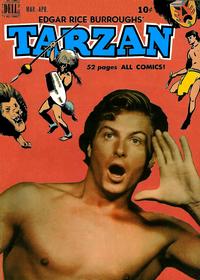 Cover Thumbnail for Edgar Rice Burroughs' Tarzan (Dell, 1948 series) #14