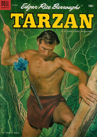 Cover Thumbnail for Edgar Rice Burroughs' Tarzan (Dell, 1948 series) #49