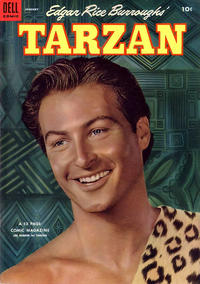 Cover Thumbnail for Edgar Rice Burroughs' Tarzan (Dell, 1948 series) #52