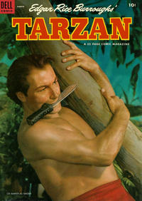 Cover Thumbnail for Edgar Rice Burroughs' Tarzan (Dell, 1948 series) #54