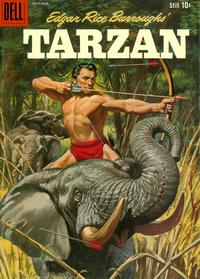 Cover for Edgar Rice Burroughs' Tarzan (Dell, 1948 series) #113