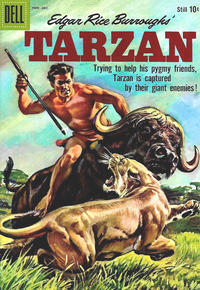 Cover for Edgar Rice Burroughs' Tarzan (Dell, 1948 series) #115