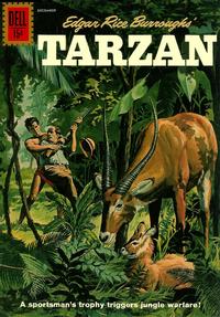 Cover for Edgar Rice Burroughs' Tarzan (Dell, 1948 series) #127