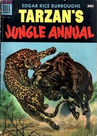 Cover Thumbnail for Edgar Rice Burroughs' Tarzan's Jungle Annual (Dell, 1952 series) #3 [30¢]