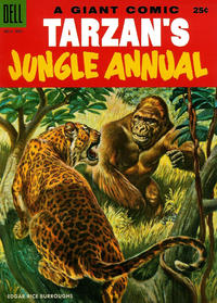 Cover Thumbnail for Edgar Rice Burroughs' Tarzan's Jungle Annual (Dell, 1952 series) #4