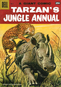 Cover Thumbnail for Edgar Rice Burroughs' Tarzan's Jungle Annual (Dell, 1952 series) #6