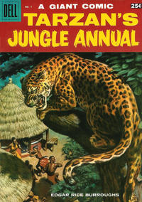 Cover Thumbnail for Edgar Rice Burroughs' Tarzan's Jungle Annual (Dell, 1952 series) #7