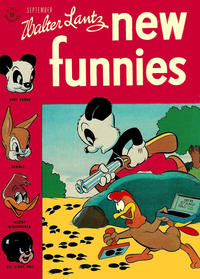 Cover Thumbnail for Walter Lantz New Funnies (Dell, 1946 series) #115