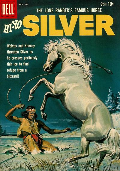 Cover for The Lone Ranger's Famous Horse Hi-Yo Silver (Dell, 1952 series) #36