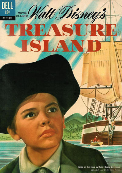 Cover for Walt Disney's Treasure Island (Dell, 1962 series) #01-845-211