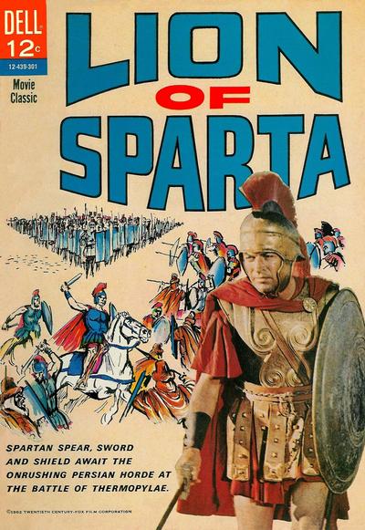 Cover for Lion of Sparta (Dell, 1963 series) #12-439-301