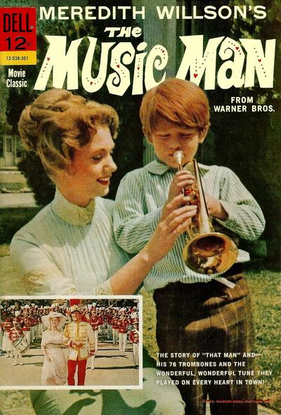 Cover for The Music Man (Dell, 1963 series) #12-538-301