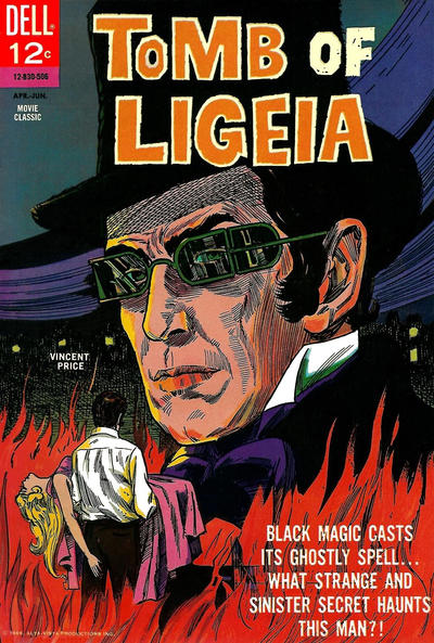 Cover for Tomb of Ligeia (Dell, 1965 series) 