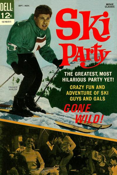 Cover for Ski Party (Dell, 1965 series) 