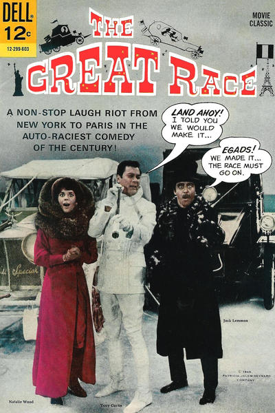 Cover for The Great Race (Dell, 1966 series) 