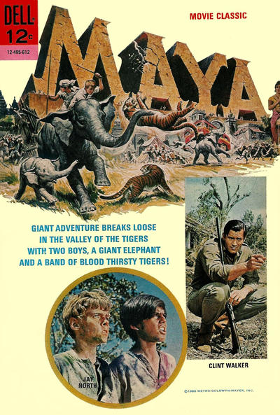 Cover for Maya (Dell, 1966 series) #12-495-612