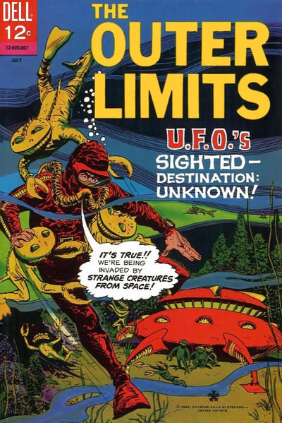 Cover for The Outer Limits (Dell, 1964 series) #9