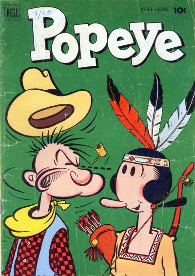 Cover for Popeye (Dell, 1948 series) #20