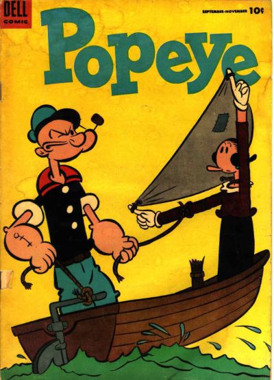 Cover for Popeye (Dell, 1948 series) #30
