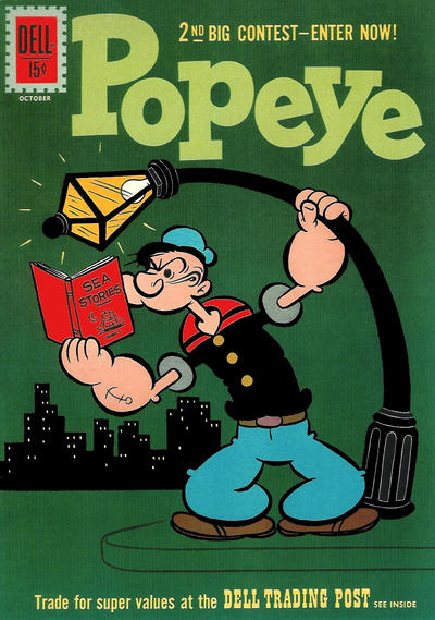 Cover for Popeye (Dell, 1948 series) #61