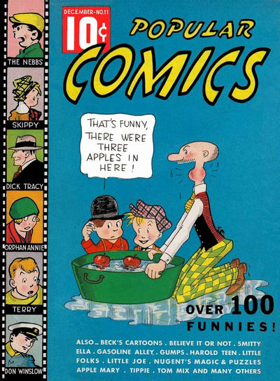 Cover for Popular Comics (Dell, 1936 series) #11