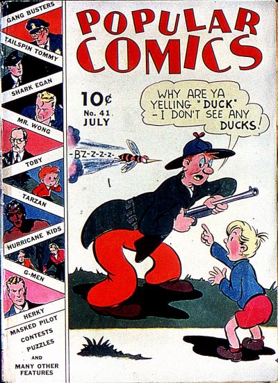 Cover for Popular Comics (Dell, 1936 series) #41