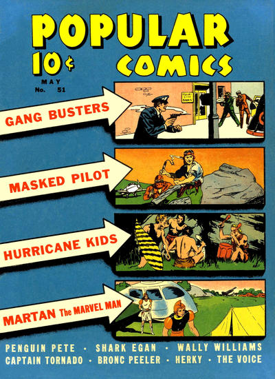 Cover for Popular Comics (Dell, 1936 series) #51