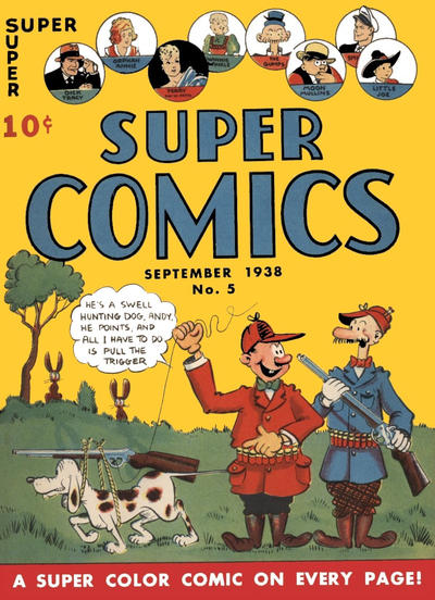 Cover for Super Comics (Western, 1938 series) #5