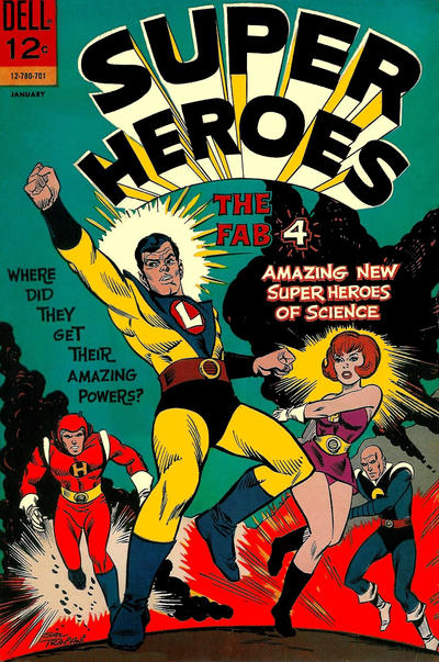 Cover for Superheroes (Dell, 1967 series) #1