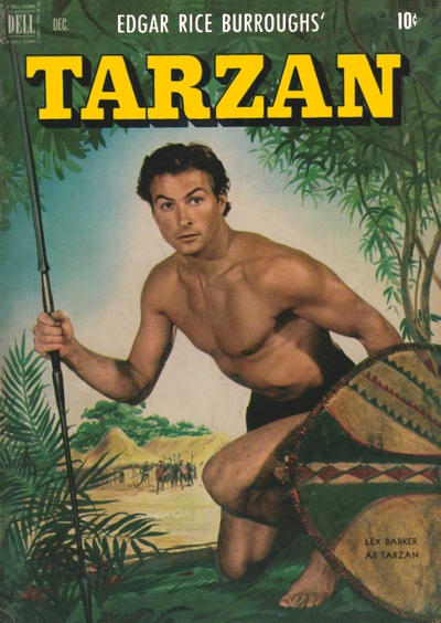 Cover for Edgar Rice Burroughs' Tarzan (Dell, 1948 series) #27