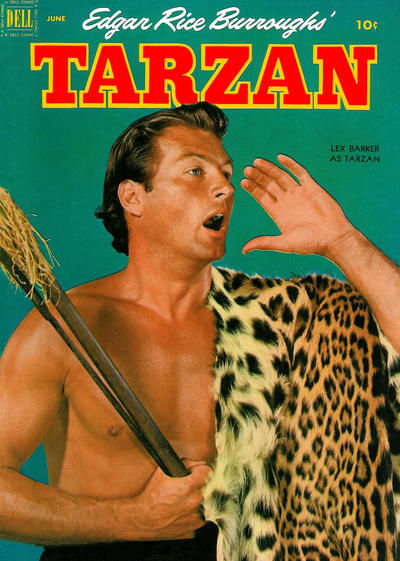 Cover for Edgar Rice Burroughs' Tarzan (Dell, 1948 series) #33