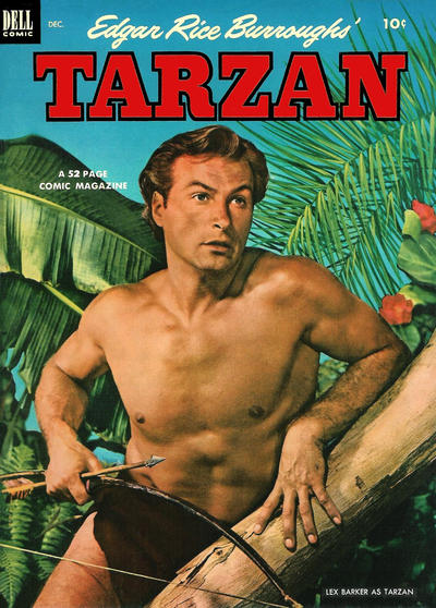 Cover for Edgar Rice Burroughs' Tarzan (Dell, 1948 series) #39