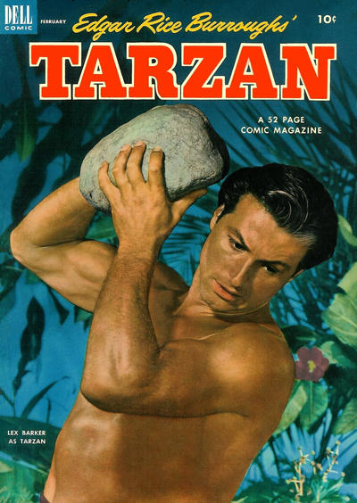 Cover for Edgar Rice Burroughs' Tarzan (Dell, 1948 series) #41