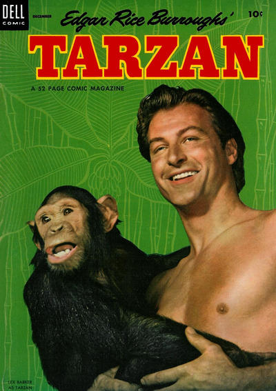 Cover for Edgar Rice Burroughs' Tarzan (Dell, 1948 series) #51