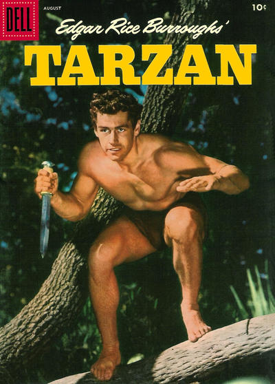 Cover for Edgar Rice Burroughs' Tarzan (Dell, 1948 series) #83