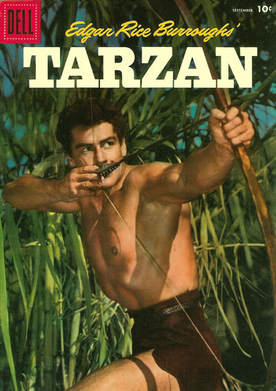 Cover for Edgar Rice Burroughs' Tarzan (Dell, 1948 series) #84